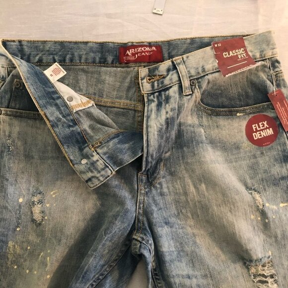 Arizona Jean Company Light Blue Jean Shorts - Picture 12 of 15